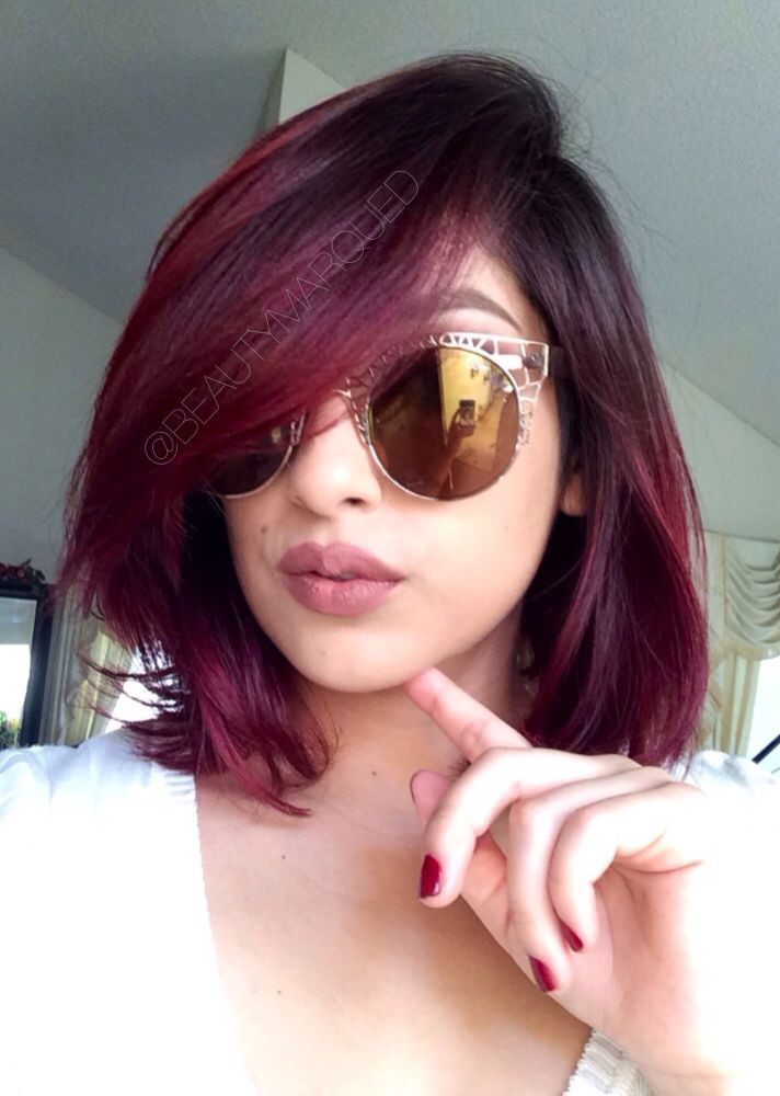 Short Burgundy Hairstyles
 27 best RED HAIR don t CARE images on Pinterest