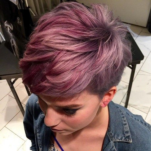 Short Burgundy Hairstyles
 70 Overwhelming Ideas for Short Choppy Haircuts in 2019