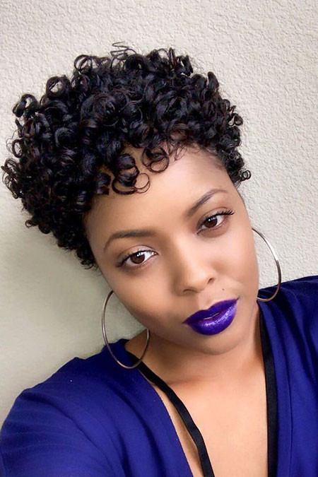 Short Hair Cut For Black Women
 35 Short Curly Hairstyles for Black Women