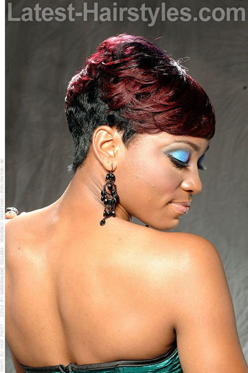Short Hairstyles For Black Females
 Pin on Diva s Women BLK Hair