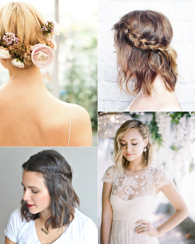 Short Hairstyles For Bridesmaids
 9 Short Wedding Hairstyles For Brides With Short Hair