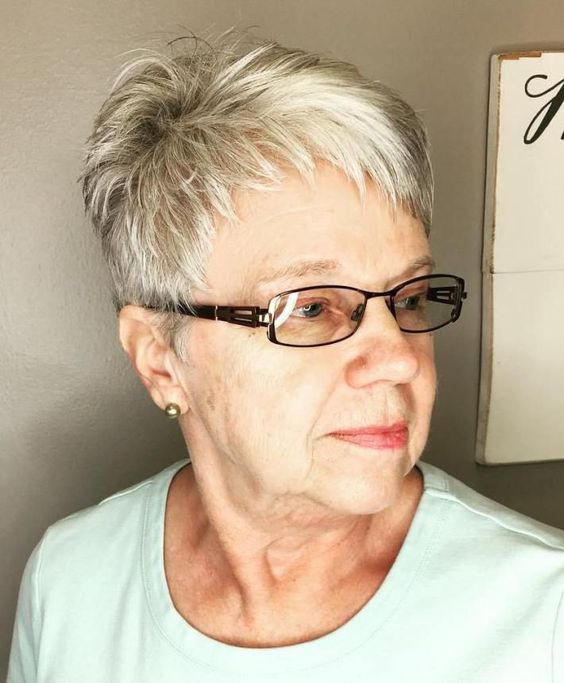 Short Hairstyles For Over 60 With Glasses
 Short Hairstyles for Over 60 with Glasses to Look Fresh