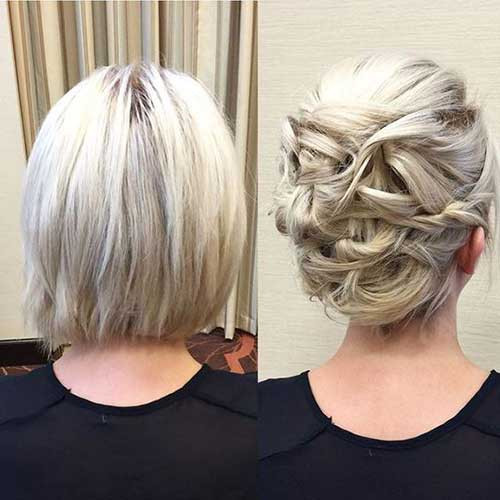 Short Hairstyles Updos
 15 Special Updos for Short Hairstyles