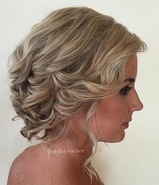 Short Hairstyles Updos For Wedding
 31 Wedding Hairstyles for Short to Mid Length Hair