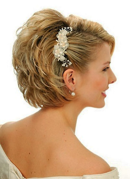 Short Hairstyles Updos For Wedding
 25 Best Wedding Hairstyles for Short Hair 2012 2013