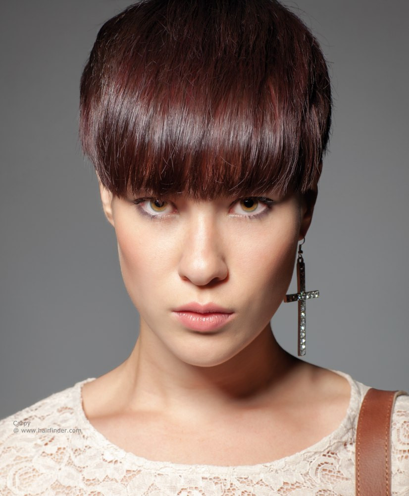 Short Hairstyles With Bangs
 23 Cute Short Hairstyles with Bangs