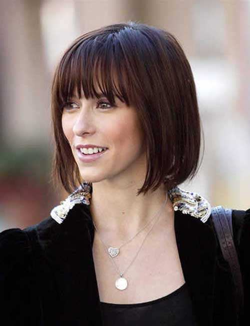 Short Hairstyles With Bangs
 20 Chic Bob Hairstyles with Bangs