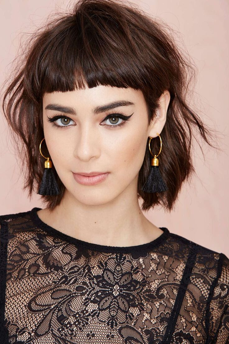 Short Hairstyles With Bangs
 16 Great Short Shaggy Haircuts for Women Pretty Designs