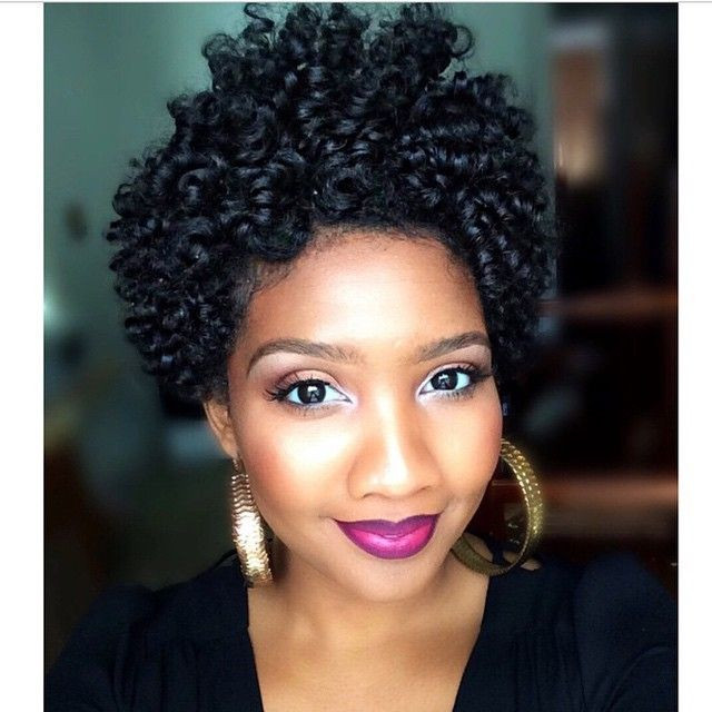 Short Natural Black Hairstyles
 25 Cute Curly and Natural Short Hairstyles For Black Women