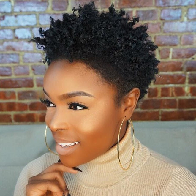 Short Natural Black Hairstyles
 40 Cute Tapered Natural Hairstyles for Afro Hair