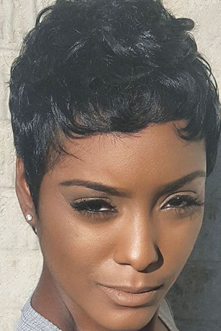 Short Pixie Haircuts For Black Hair
 636 best Pixie Hair Cuts images on Pinterest