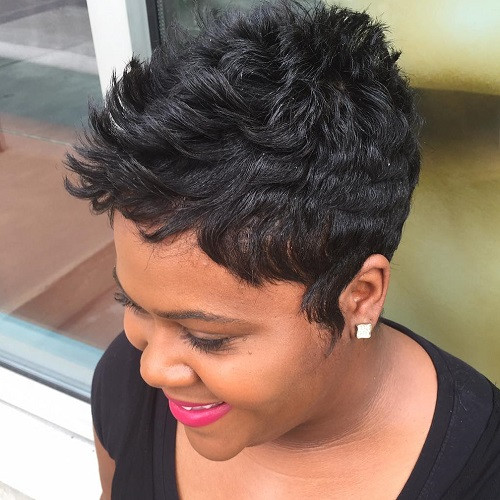 Short Pixie Haircuts For Black Hair
 60 Great Short Hairstyles for Black Women