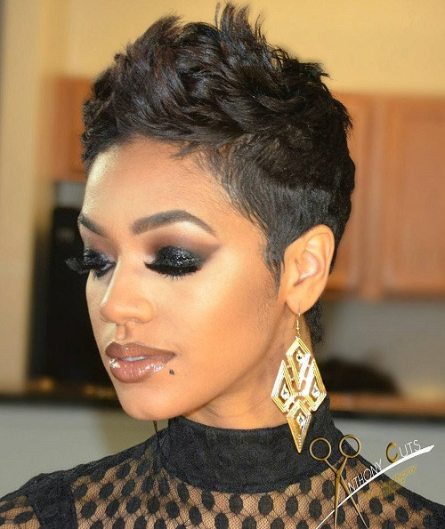Short Pixie Haircuts For Black Hair
 60 Great Short Hairstyles for Black Women
