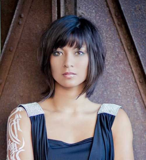 Short Shaggy Haircuts With Bangs
 107 best Hairstyles images on Pinterest