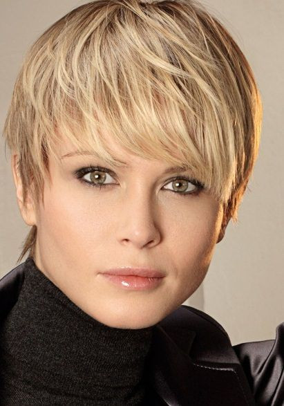 Short Shaggy Haircuts With Bangs
 25 trending Pixie long bangs ideas on Pinterest