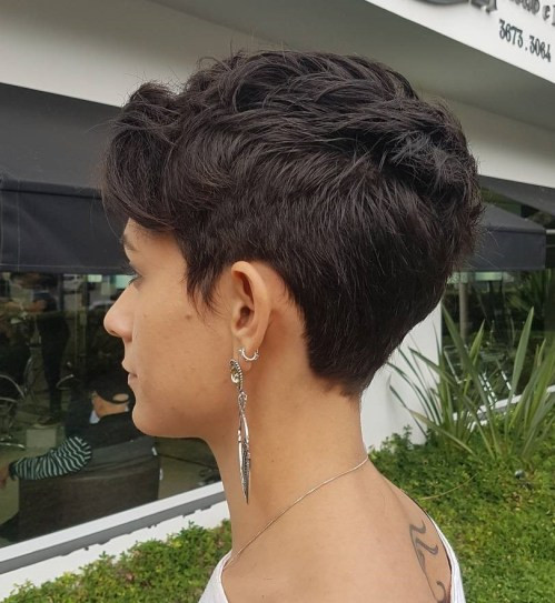 Short Tapered Haircuts Back View
 70 Cute and Easy To Style Short Layered Hairstyles