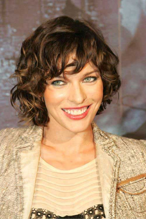 Short Wavy Hairstyles
 20 Very Short Curly Hairstyles
