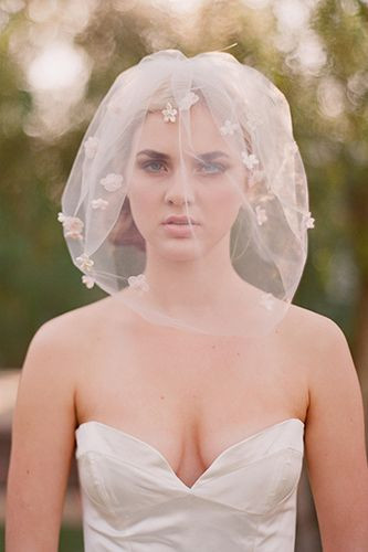 Short Wedding Veil
 Wedding Veils & Headpieces on Pinterest