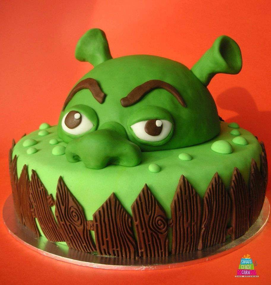 Shrek Birthday Cake
 The 25 best Shrek cake ideas on Pinterest