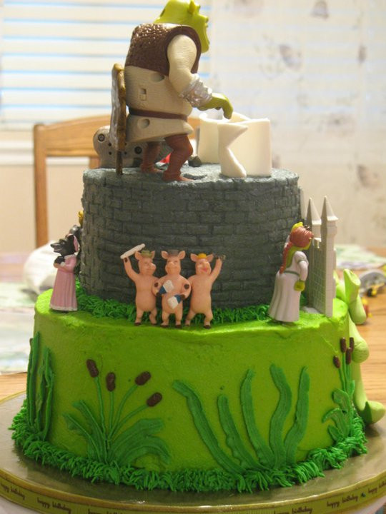 Shrek Birthday Cake
 J s Cakes Shrek Cake