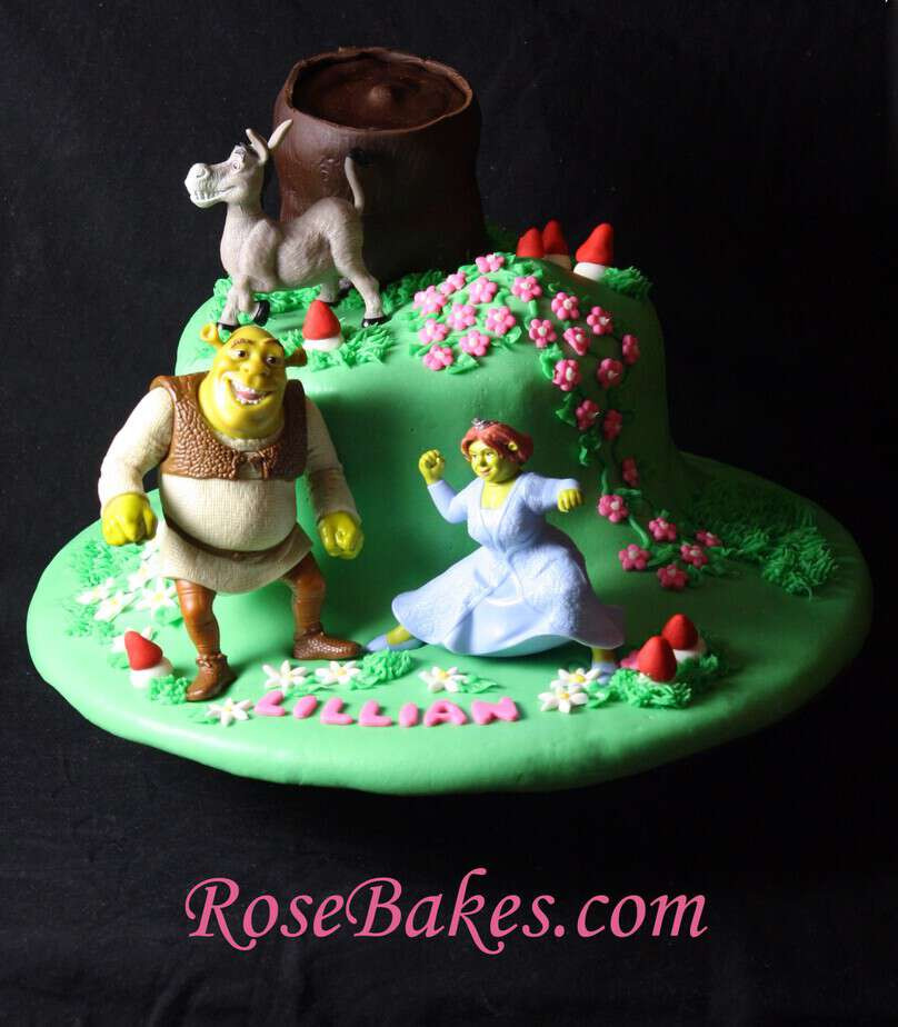 Shrek Birthday Cake
 Shrek Birthday Cake