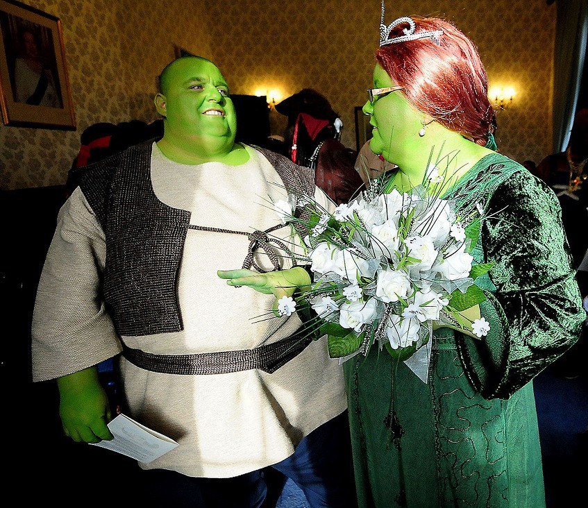 Shrek Themed Wedding
 A Shrek Wedding Theme Arabia Weddings