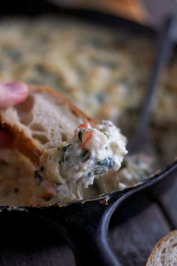 Shrimp And Spinach Dip
 Baked Spinach Artichoke Dip with Shrimp