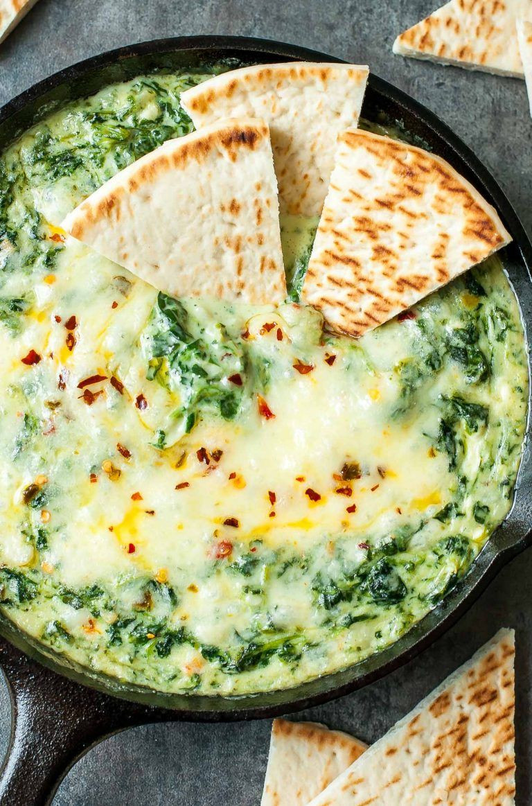 Shrimp And Spinach Dip
 Cheesy Baked Shrimp and Spinach Dip Recipe