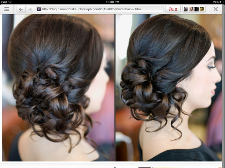 Side Bun Prom Hairstyles
 Back For Prom Hairstyles Side Bun Curls