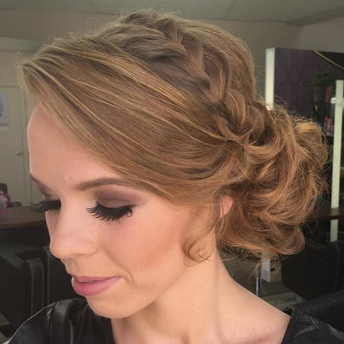 Side Bun Prom Hairstyles
 Side Updos That Are in Trend 40 Best Bun Hairstyles for 2017