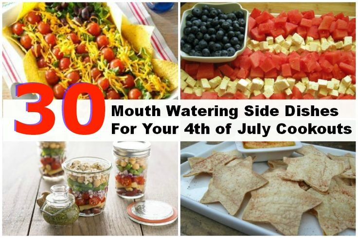 Side Dishes For 4Th Of July
 30 Mouth Watering Side Dishes for Your 4th of July Cookouts