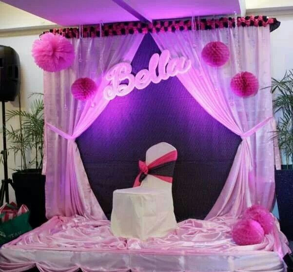 Simple 18Th Birthday Party Ideas
 Barbie Themed Stage Set up in 2019