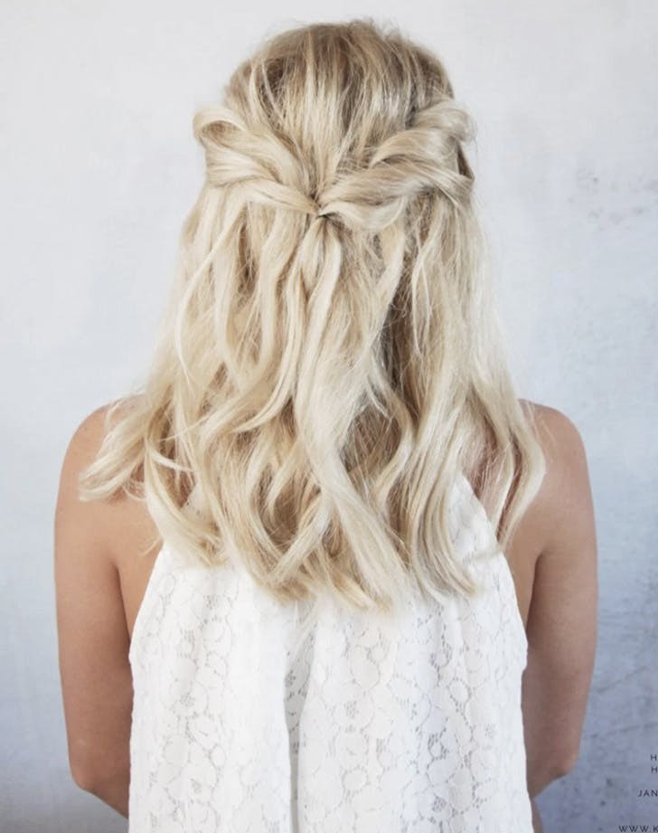 Simple Bridesmaids Hairstyles
 5 Easy Wedding Hairstyles for Brides PureWow Wedding