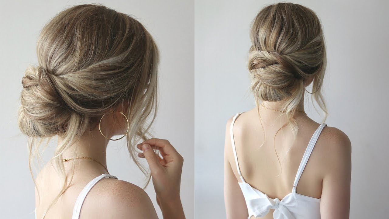 Simple Bridesmaids Hairstyles
 HOW TO SIMPLE UPDO