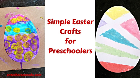 Simple Crafts For Preschoolers
 Simple Easter Crafts for Preschoolers