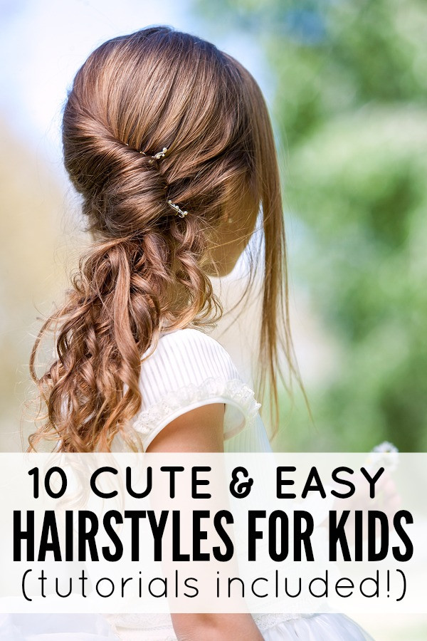 Simple Hairstyles For Kids
 10 cute and easy hairstyles for kids