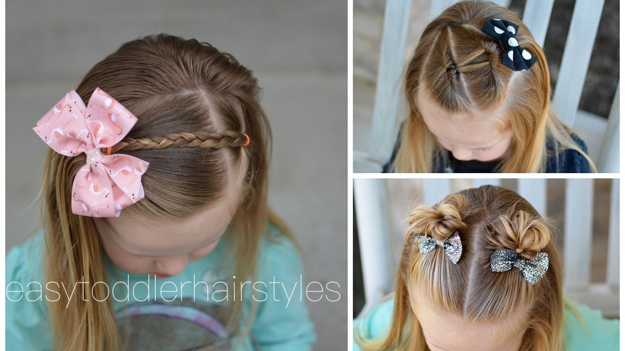 Simple Hairstyles For Kids
 3 Quick and Easy Toddler Hairstyles for Beginners
