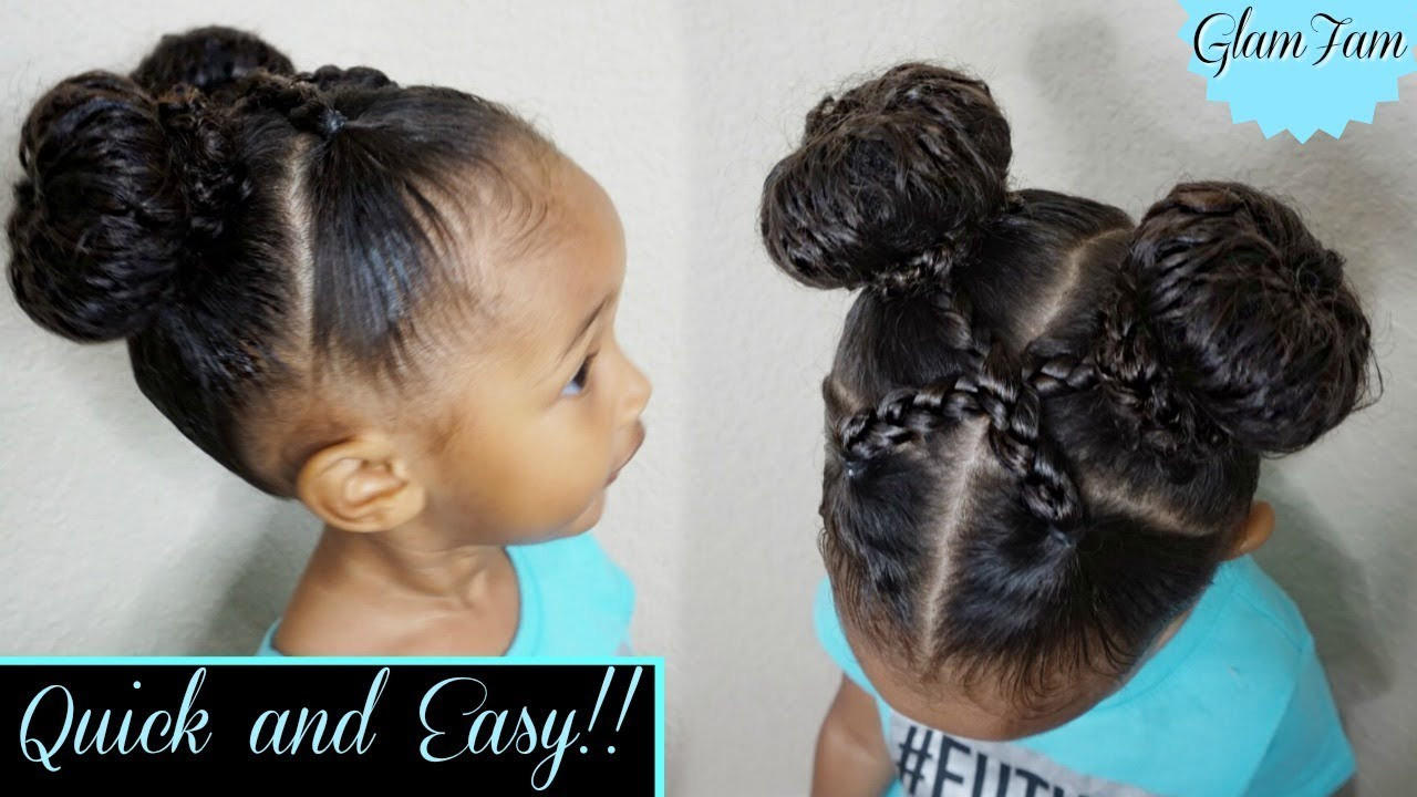 Simple Hairstyles For Kids
 Quick and Easy hairstyle for Kids