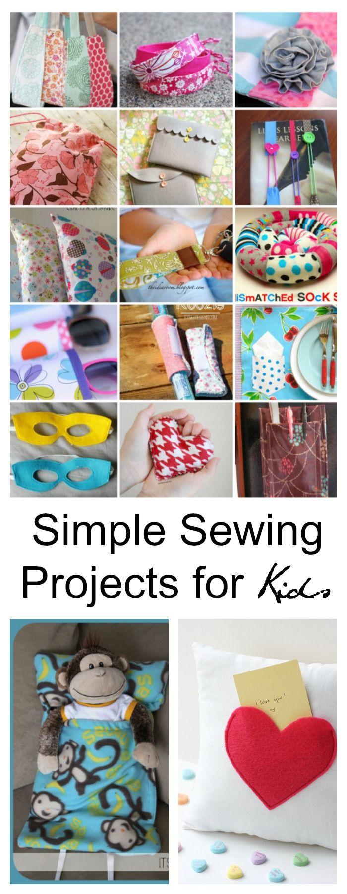 Simple Projects For Kids
 Simple Sewing Projects for Kids