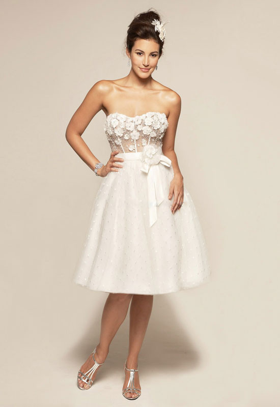 Simple Short Wedding Dresses
 LOVELY SHORT DRESSES FOR THE BRIDE S FORT Godfather Style