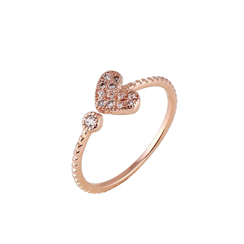 Simple Wedding Rings For Her
 2019 Heart Shape Affordable Wedding Rings Fashion Simple