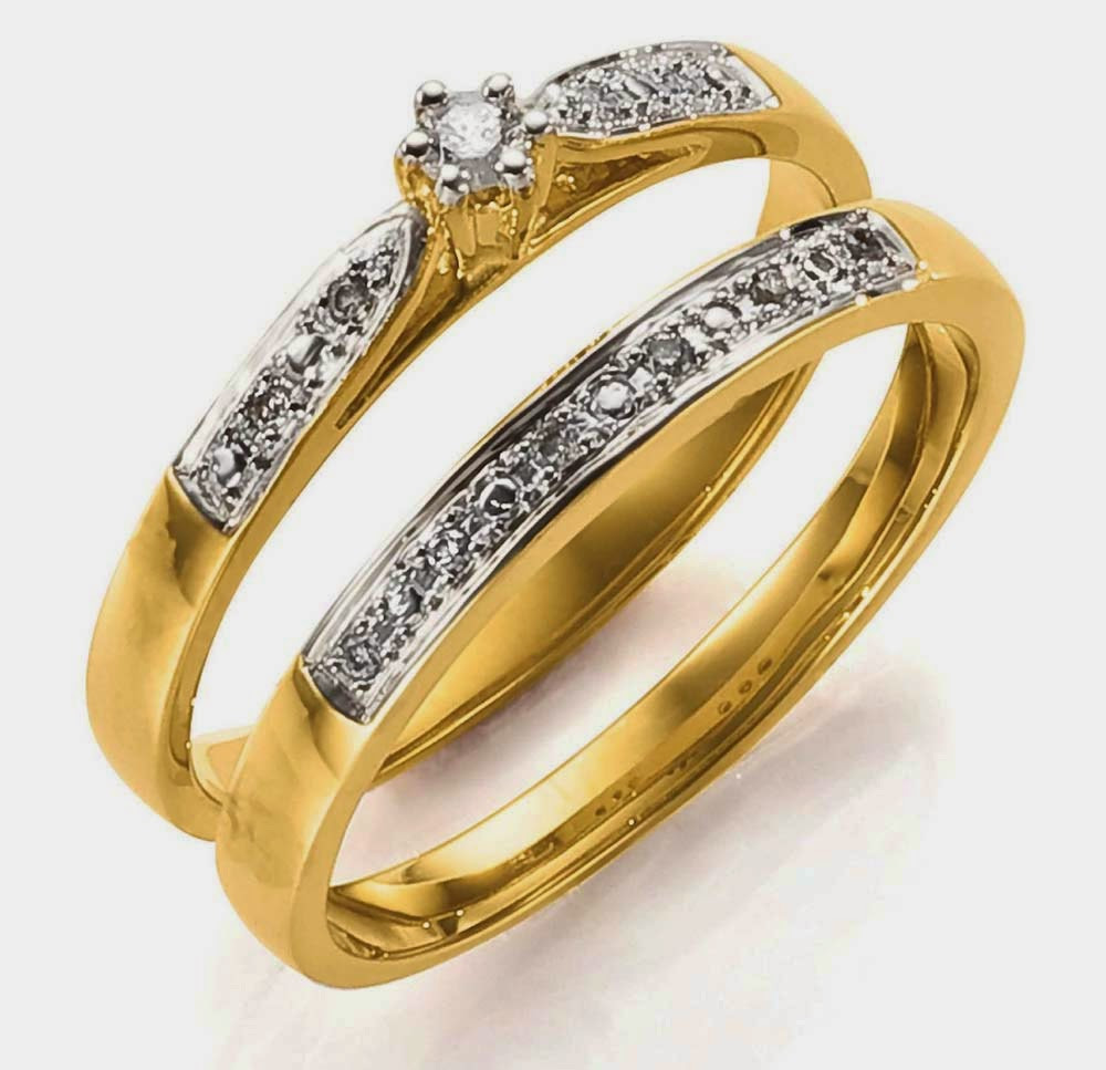 Simple Wedding Rings For Her
 Simple Wedding Rings Sets Diamond Elegant Him and Her Design
