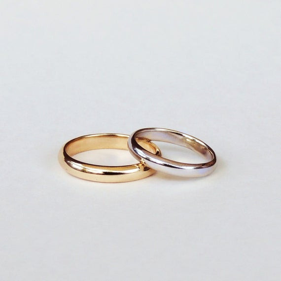Simple Wedding Rings For Her
 Wedding Band Simple and Elegant Wedding band for Him and Her