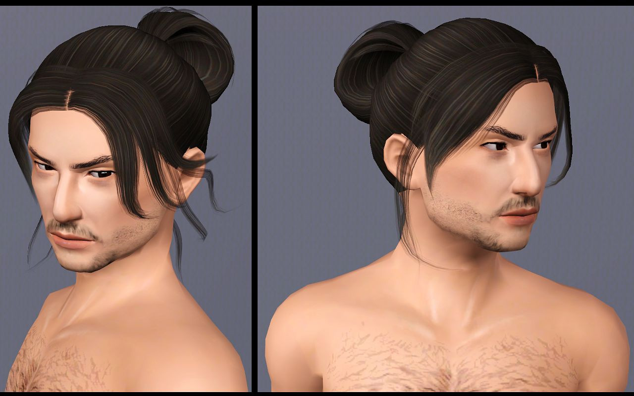 Sims 3 Male Hairstyles
 Mod The Sims Two historical Asian inspired long tied
