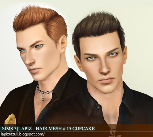 Sims 3 Male Hairstyles
 My Sims 3 Blog Lapiz Lazuli Zombrex and Cupcake Hairs for