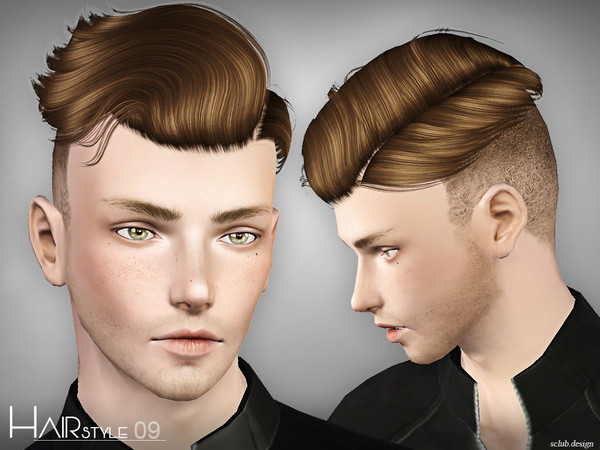 Sims 3 Male Hairstyles
 S Club TS3 Hair N9M