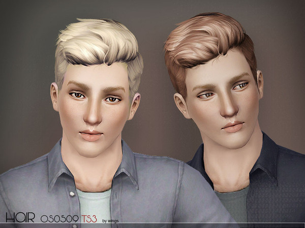 Sims 3 Male Hairstyles
 wingssims WINGS OS0509 M