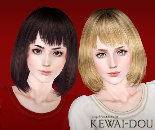 Sims 3 Short Hairstyles
 Empire Sims 3 Hair MOD for The Sims3 Two version