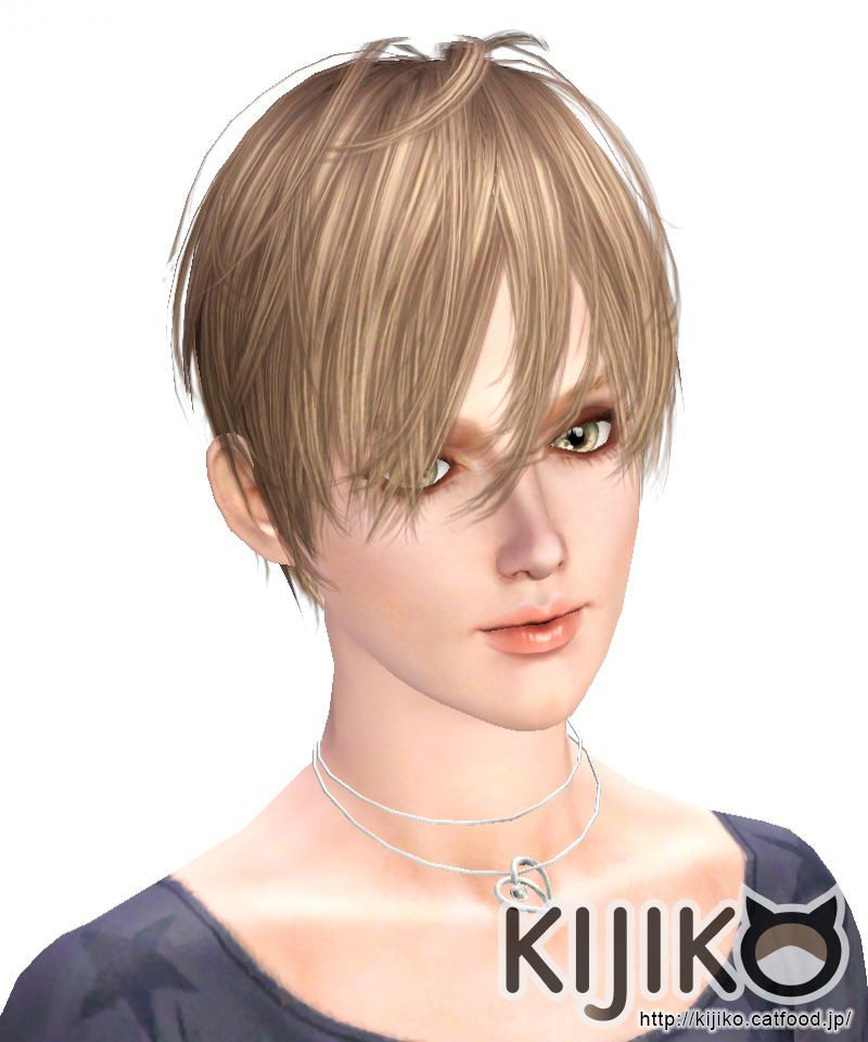 Sims 3 Short Hairstyles
 Straight Short Hair for Female