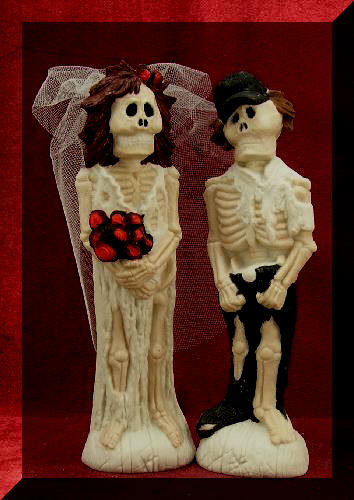 Skeleton Wedding Cake Toppers
 301 Moved Permanently